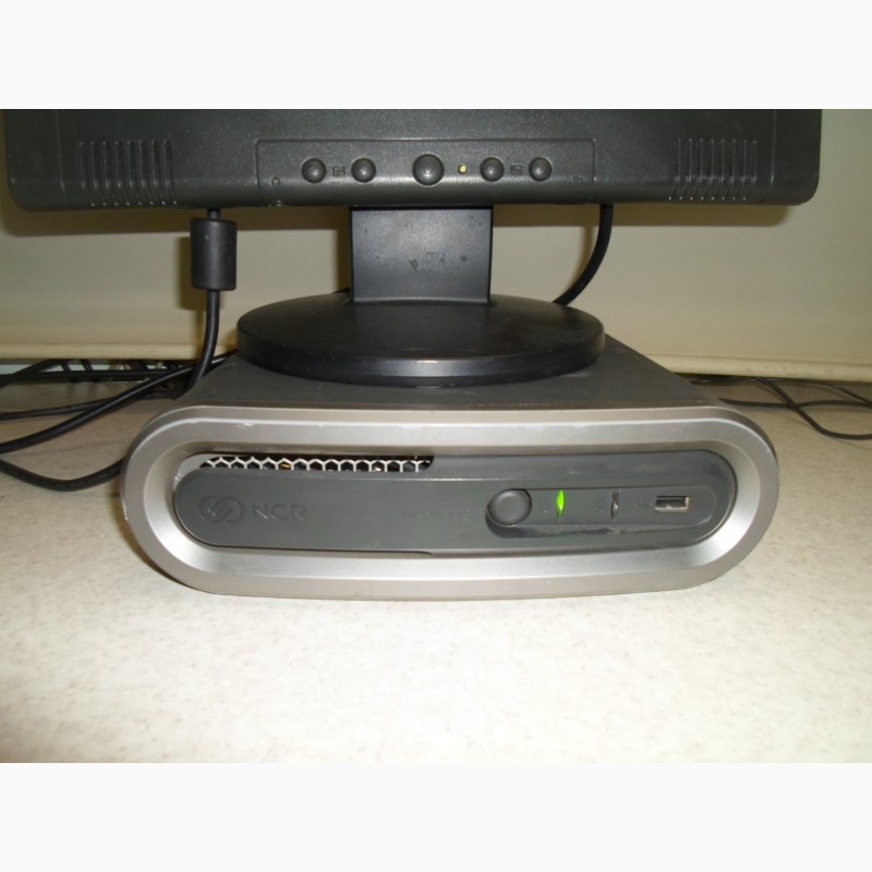 Фото 2. Компьютер NCR RealPOS 7600-2000-8801, монитор 15 дюймов, профессиональный