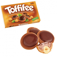 Шоколадные конфеты Storck Toffifee тофифи Цукерки Тоффі Германия фундук в карамели с крем