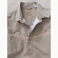 Рубашка мужская летняя Timberland (хлопок, лён) XL