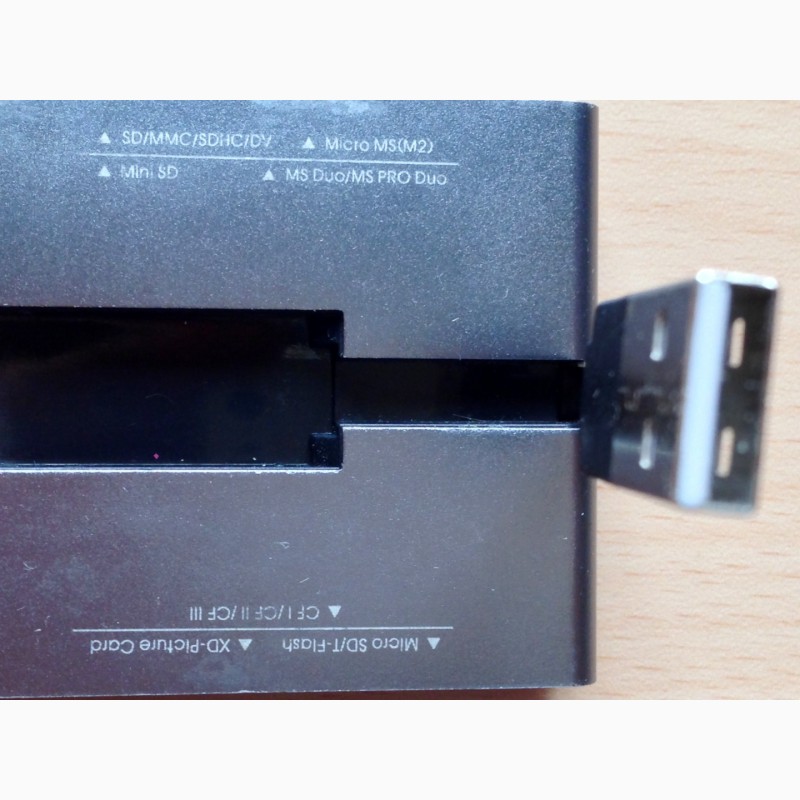 Фото 4. Картрідер/кардридер адаптер USB-хаб для флеш-карт Siyoteam SY-660 15 в 1
