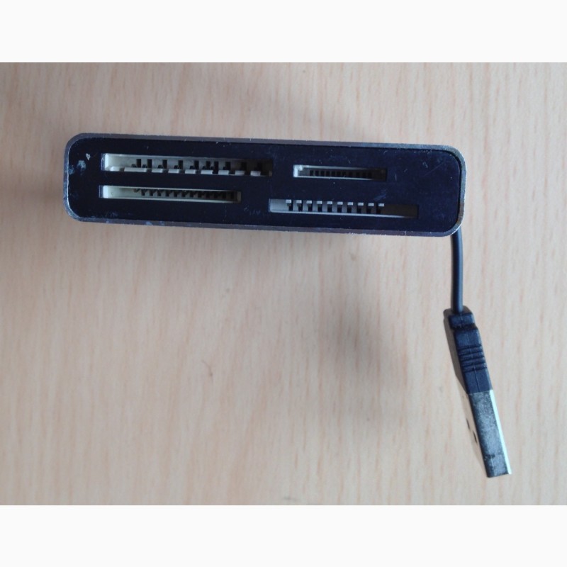 Фото 7. Картрідер/кардридер адаптер USB-хаб для флеш-карт Siyoteam SY-660 15 в 1