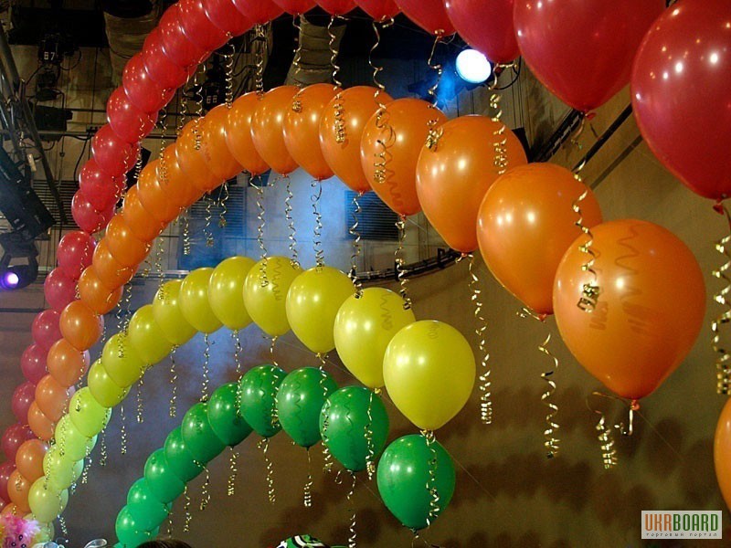 Фото 2. Воздушные шары Киев, украшение шарами, оформление воздушными шара