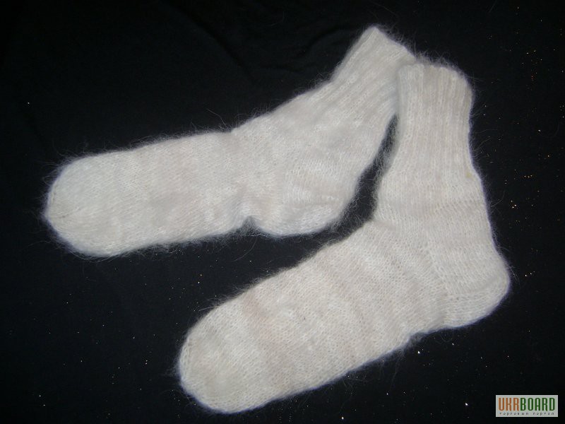 Фото 3. Лечебные и теплые носки из собачьей шерсти