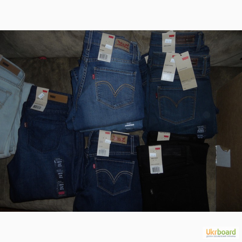 Фото 2. Мужские и женские брендовые джинсы и шорты оптом из США