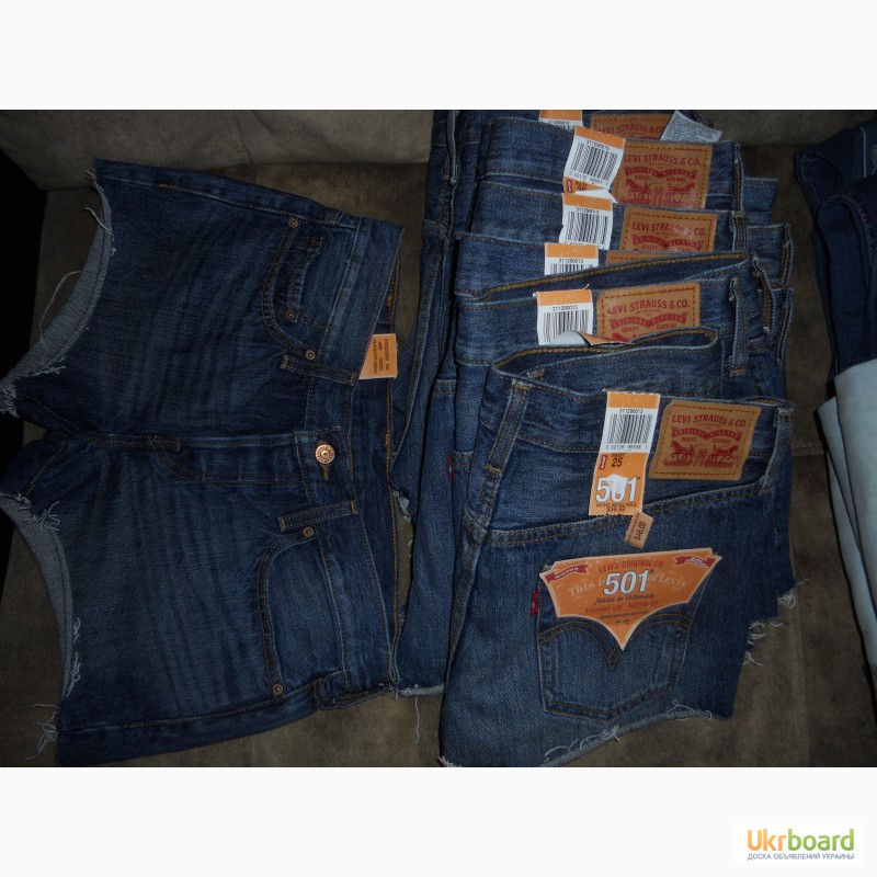 Фото 4. Мужские и женские брендовые джинсы и шорты оптом из США