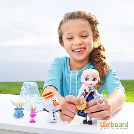 Фото 2. Эльза мини кукла аниматор с набором игрушек