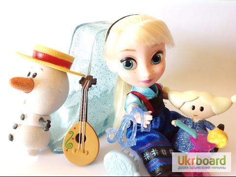 Фото 3. Эльза мини кукла аниматор с набором игрушек