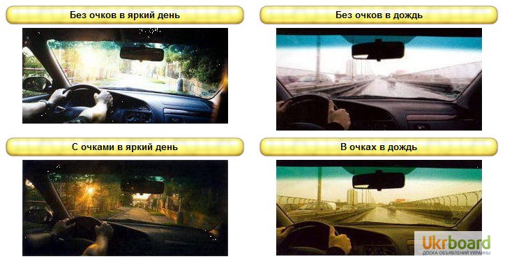 Фото 4. Очки для водителей Smart View Elite (2 пары для дня и ночи)