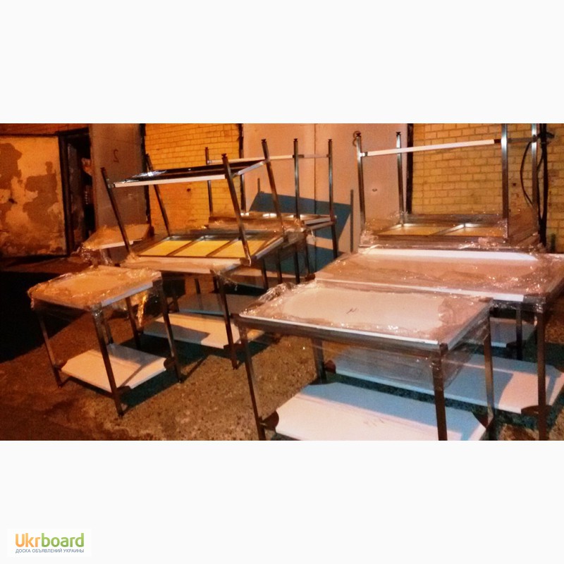 Фото 4. Столы производственные из пищевой стали. Низкая цена
