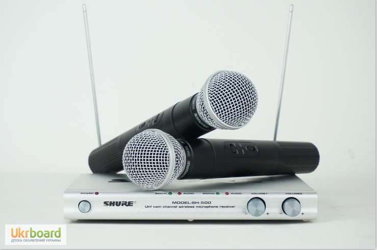 Беспроводные микрофони Shure SH-500