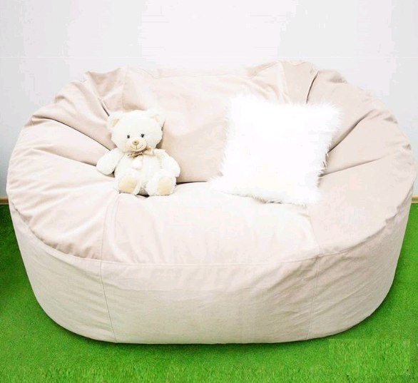 Детский бескаркасный диван из ткани Велюр недорого