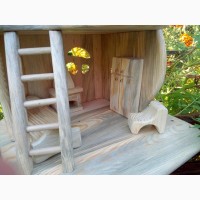 Кукольный домик из дерева. Ручная работа