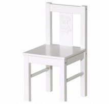Детский стульчик белый, деревянный. Фирмы IKEA