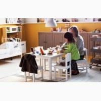 Детский стульчик белый, деревянный. Фирмы IKEA