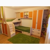 Шкафы-купе для детской комнаты от производителя под заказ. Сумы. Киев