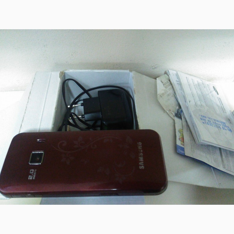 Фото 3. Купити дешево, Мобільний телефон Samsung Scarlet Red DuoS LaFleur, фото, опис