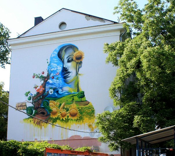Фото 7. Роспись и оформление стен, Граффити, Муралы по Киеву и Украине