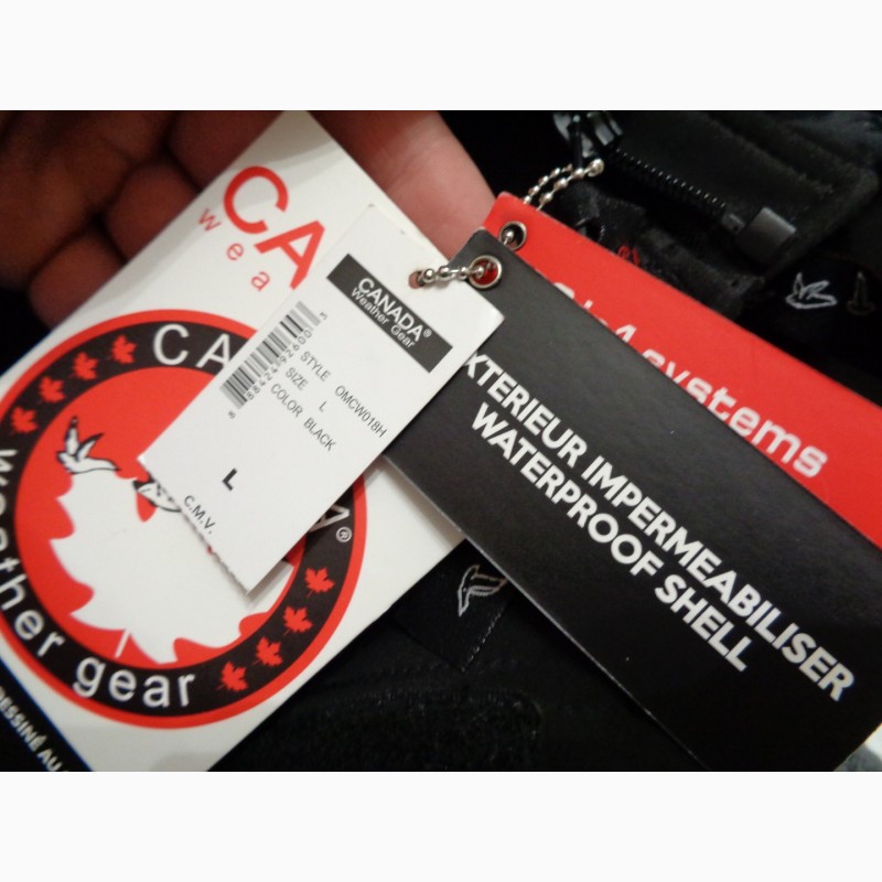 Фото 5. Многофункциональная мужская куртка Canada Weather Gear 3 в 1 черная