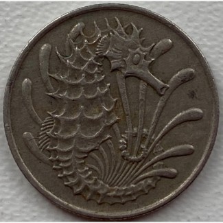 Сингапур 10 центов 1969 год