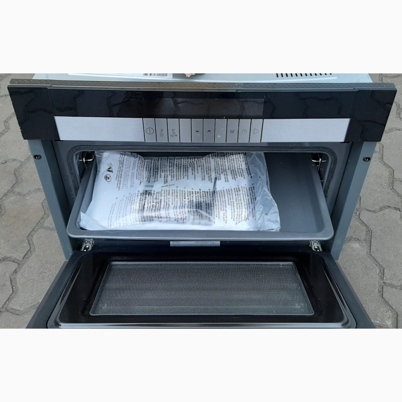 Фото 7. Духовой шкаф с микроволновкой 2в1 Грюндиг Grundig GEKW 47001 B черный