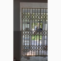 Раздвижные решетки металлические на двери окна балконы, витрины Производство и установкa