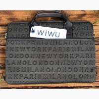 Сумка для ноутбука с буковками алфавита Wiwu Cosmo Slim 13” 14” Сумка для ноутбука