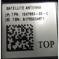 Блок спутниковой антенны Tesla model X 1047863-00-C 1047863-00-C SDARS-IOP