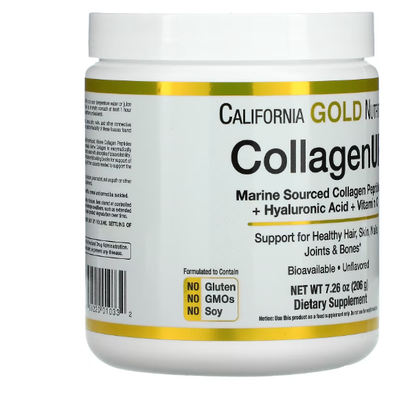 Фото 4. California Gold Nutrition, CollagenUP, морський гідролізований колаген гіалуронова кислота