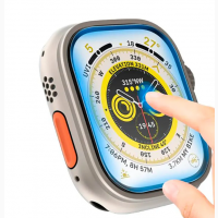 Стекло защитное 3D Full Polymer nano Apple watch 49 mm Для наручных часов 49мм защитное