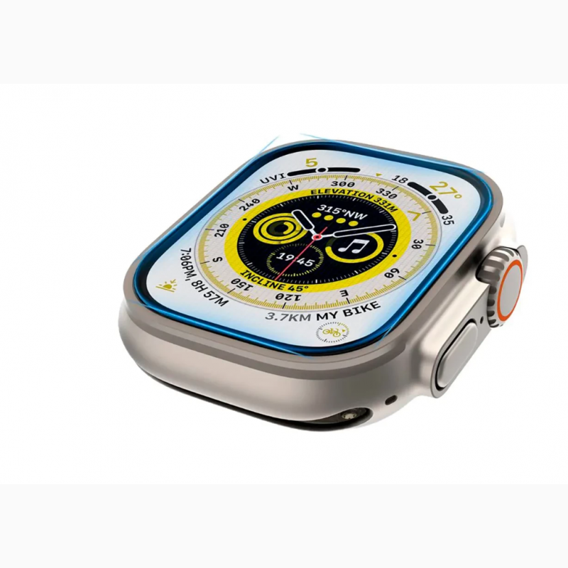 Фото 5. Стекло защитное 3D Full Polymer nano Apple watch 49 mm Для наручных часов 49мм защитное
