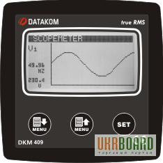 DATAKOM DKM-409 анализатор сети с осциллографом