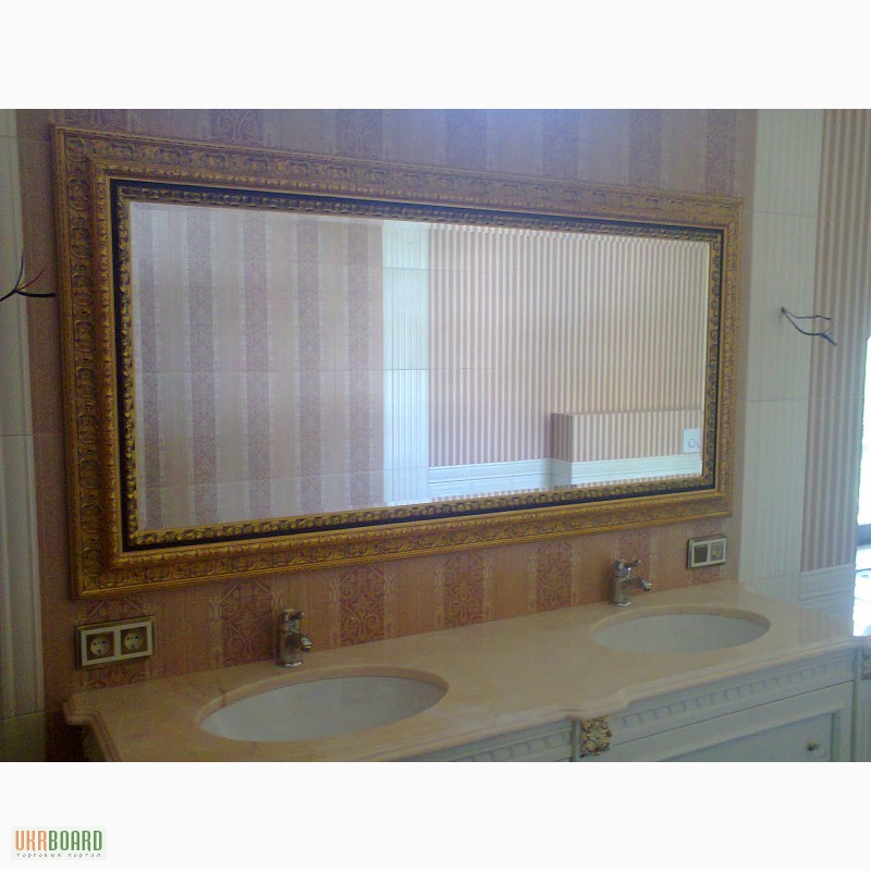 Фото 12. Зеркало в ванную комнату