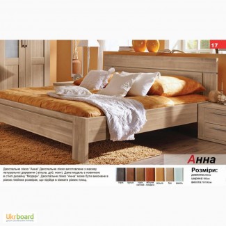 Деревянная кровать Анна