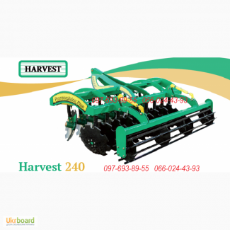 Борона дисковая навесная Harvest 240 Харвест 240