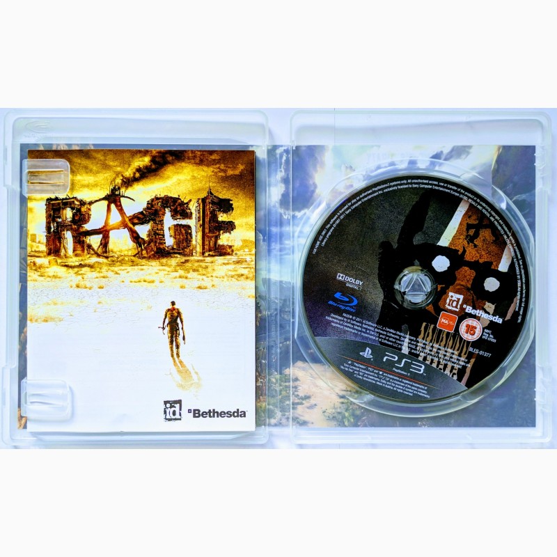 Фото 2. Rage PS3 диск