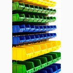 Торговая стойка 1.5 м с ящиками Пластиковый контейнер складской Пластиковый лоток