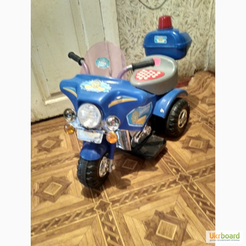 Фото 2. Продам б/у детский мотоцикл на аккумуляторе