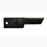 Нож для соломоизмельчителей противорез зубчатый 198х50/32х3 John Deere Z59033