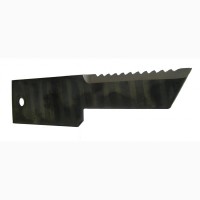 Нож для соломоизмельчителей противорез зубчатый 198х50/32х3 John Deere Z59033