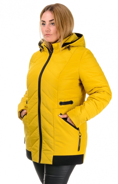 Фото 2. Демисезонная куртка Виктория, размеры 50-58 цвета разные-D224