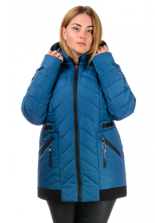 Фото 6. Демисезонная куртка Виктория, размеры 50-58 цвета разные-D224