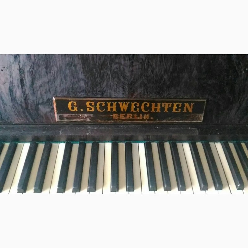 Фото 2. Продам старинное немецкое пианино G. Schwechten