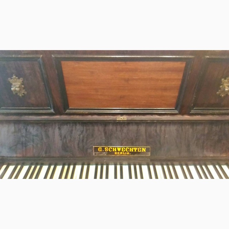 Фото 3. Продам старинное немецкое пианино G. Schwechten
