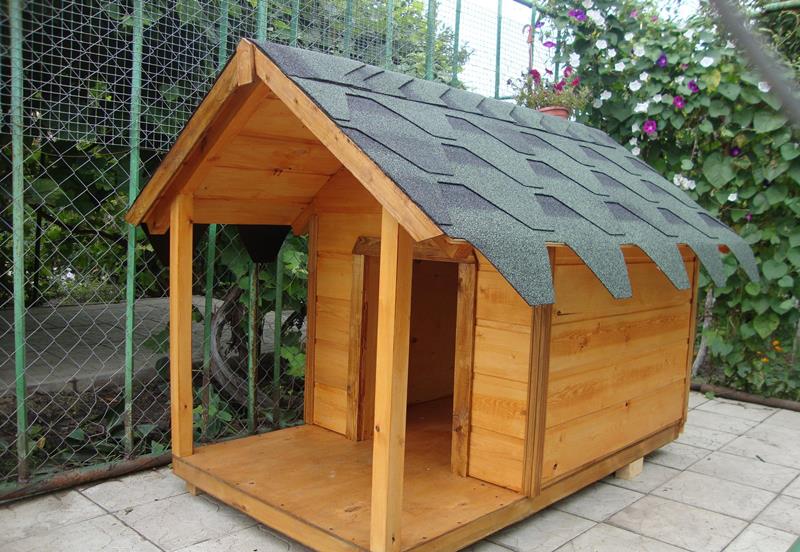 Фото 3. Собачі будки. Деревянная будка для собак. Дерев#039;яна будка для собак