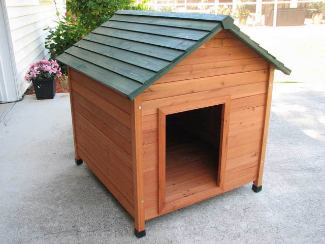 Фото 6. Собачі будки. Деревянная будка для собак. Дерев#039;яна будка для собак