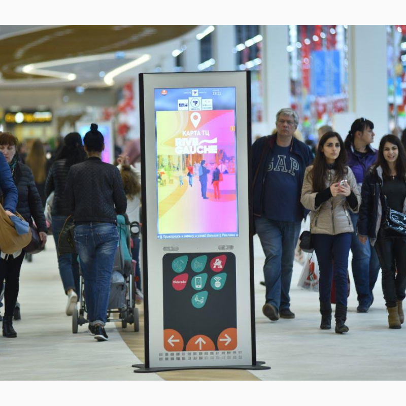 Фото 3. Ваша реклама на сенсорних екранах в торгових центрах і супермаркетах України