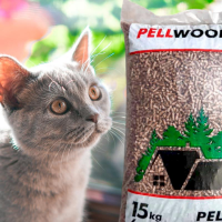 Гігієнічний наповнювач 15 кг для котів PELLWOOD