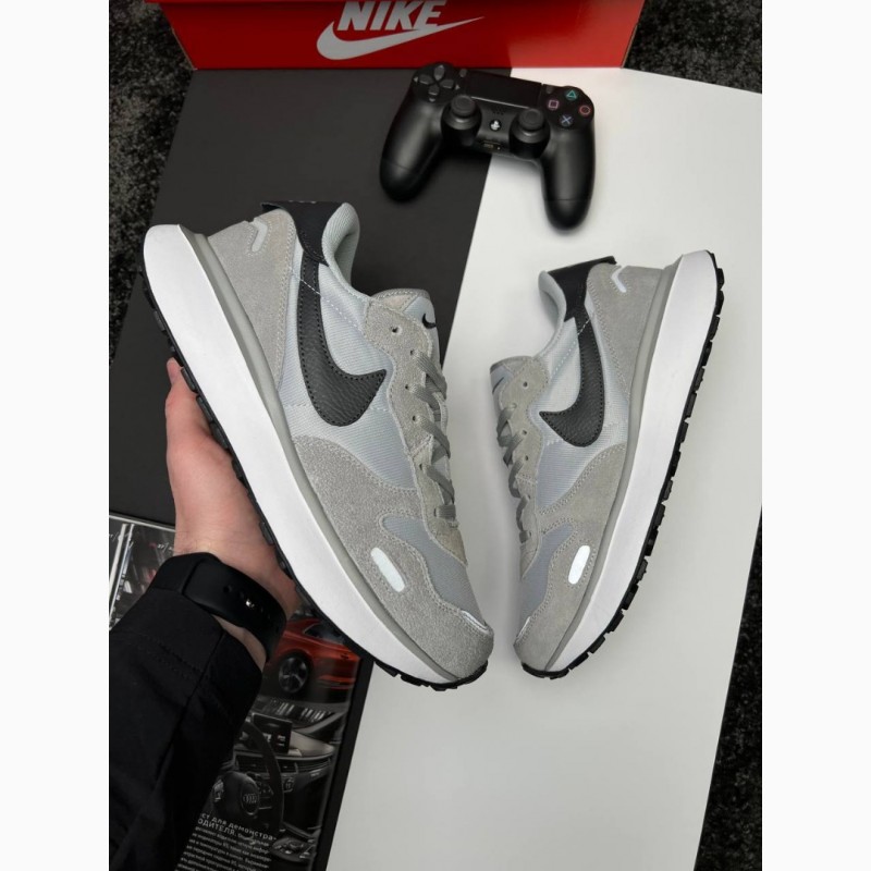 Nike Phoenix Waffle Gray - кроссовки мужские серые