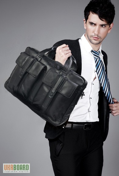 Фото 7. Продается стильная большая мужская сумка из натуральной кожи NAPPA