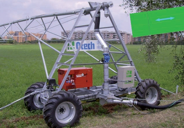 Фото 2. Дождевальная консольная машина Otech Linear 4RM1 Франция для орошения полей
